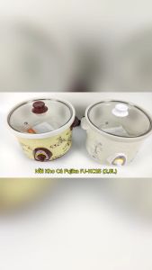 Nồi Kho Cá Fujika FJ-KC25 (2.5L) - Màu Xanh Lá - Hàng chính hãng
