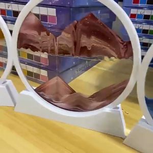 Creative 3D Painting Hourglass ~ Living Home Display