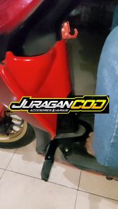 Pijakan Kaki Depan Honda Vario 110 Old Karbu Model Slim Flatbar Fullset Siap Pakai Bahan Tebal
