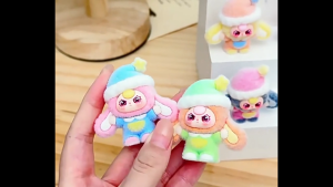 BabyThree Cute Cartoon Animal Dolls – Mini Plush Figurines for Kids & Gifts | DIY Fun