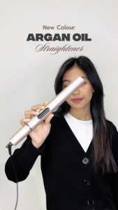 Senus Hair Straightener Catokan pelurus ceramic dengan minyak argan