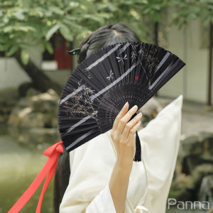 ไม่ด้วย พร้อมส่งจากไทย พัด ด้ามจิ้วผู้หญิงหลายสี พัดจีน พัดจีนโบราณ พัดไม้ไผ่พัดผ้าไหม พับได้ สไตล์จีนใหม่ 8 นิ้ว พัดแฮนด์เมด