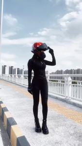 WOSAWE | Bộ Áo Khoác Và Quần Đi Xe Máy Nữ WOSAWE Thiết Kế Thoáng Khí Đồ Bảo Hộ Motocross Có Đệm Tháo Rời Đệm Mềm Kiểu Dáng Gợi Cảm Mùa Hè.