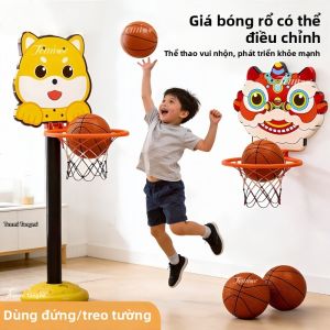 TEMiTANGMI | Giá Đỡ Bóng Rổ Điều Chỉnh Được Cho Trẻ Em Trong Nhà