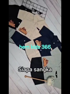 hem kids 366 kemeja anak laki usia 3-12thn(kombinasi)/cod