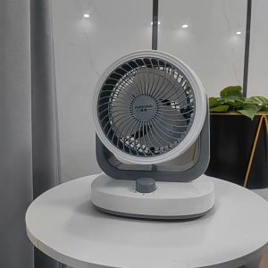 2025 Table Fan Turbine Technology Desktop Fan Air Circulation Fan kipas meja 15dB Silent Fan Adjustment 3 Speed Adjustment Household Fan