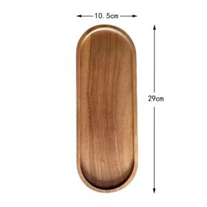Khay Đựng Cốc Bằng Gỗ Óc Chó Khay Đựng Trà Bằng Gỗ Nguyên Khối Khay Đựng Trái Cây Và Tráng Men Khay Đựng Đồ Ăn Nhẹ Hình Chữ Nhật Khay Đựng Chén Trà