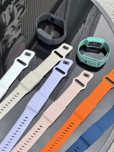 Comfort Durable Silicone Wristband Compatible with WHOOP 4.0 Band Soft Silicone Sports Loop Strap for Men & Women