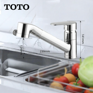 Single Hole Pull-Down Kitchen Faucet