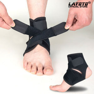 LAYOTO Ankle Support Adjustable Ankle Brace Wrap Strap for Achilles Tendonitis Ligament Damage Plantar Fasciitis Injury Recovery