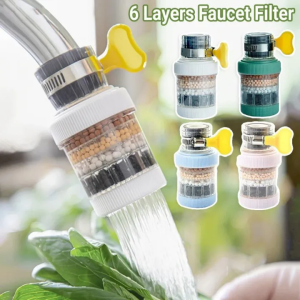 Faucet Filter Water Saving Kitchen Splash Proof Water Purifier Filtration Head Tap
