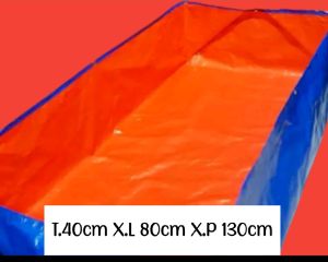TERPAL KOLAM IKAN A12 UK T.40 X.L 80 X.P 130 KOREA ORI