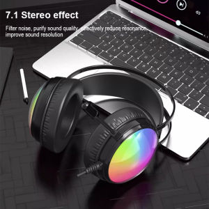 Lenovo G83 Gaming Headphone Wired Stereo Earphones With Microphone RGB Light Wired Game Headsets Noise Reduction for PC Laptop Audífonos Gamer Lenovo Th30 Headphones - Lazada
