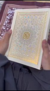 Alquran A5 Diamond Artchic Non Tajwid warna Free & Tasbih Mutiara