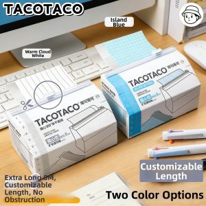 TacoTaco | Aesthetic Self-Adhesive Error Recording Sticky Notes for Students and Office Use Index Stickers