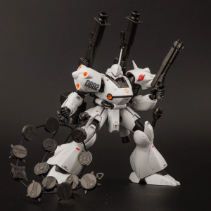 Bandai | 1/144 Hg Ms-18e4 Assembly Model Kit Action Figures In Stock Plastic Model Toys Desktop Ornament Surprise Fans Gifts Collectable