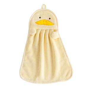ผ้าเช็ดมือ Hand Towel ผ้าเช็ดมือแบบแขวน ผ้าทำความสะอาด พร้อมที่แขวน ผ้าเช็ดจาน ผ้าเช็ดโต๊ะ ผ้าขนหนูเช็ดมือ ผ้ากํามะหยี่ขนนิ่ม ดูดซับน้ำได้ดี