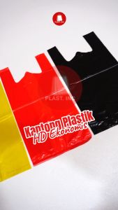 (250GR) KANTONG PLASTIK HD / KRESEK HD MURAH WARNA WARNI
