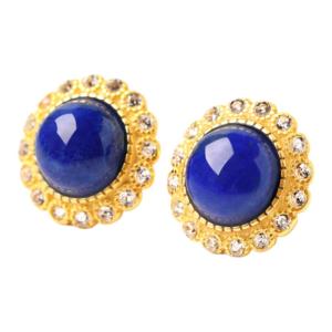 LINGFEI | Unique Temperament Lapis Lazuli Earrings S925 Silver
