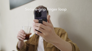ESR HaloLock Magnetic Wallet with Finger Loop