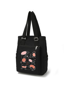 Handbag Single-Shoulder Laptop Backpack Nylon Tote Bag Girl Bag Bag Large Handbag College Student Bag for Class