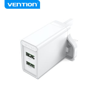 อะแดปเตอร์ชาร์จผนัง Vention 18W USB-A QC3.0 ชาร์จเร็วสำหรับ iPhone Samsung S20 Xiaomi 8 โทรศัพท์มือถือ ชาร์จเร็ว