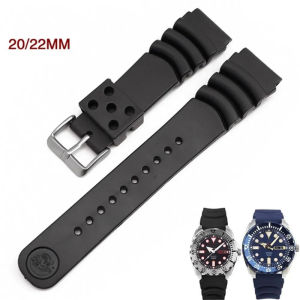 18mm 20mm 22mm Silicone Strap for Seiko Watch Band Men Women Sports Waterproof Diving Rubber Wrist Bracelet Accessories