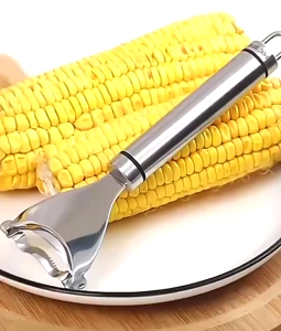 Corn Peeler Stainless Steel Corn Peeler Corn Stripper Peeler Corn Kernel Removing for Home Kitchens