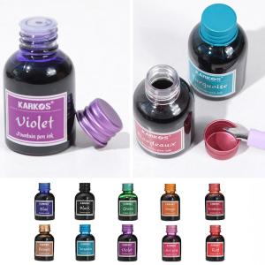10 Colors 30ML Colorful Fountain Pen Ink Refilling Inks Universal Refill Ink Stationery Brand New Product School Supplies School