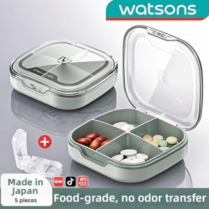 MMZECE | Portable Mini Medicine Box Airtight Waterproof Light-Blocking