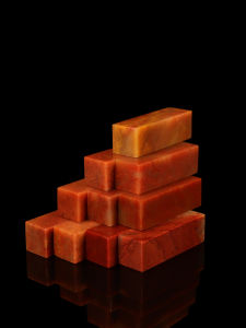 Beginners Red Stone Shoushan Stamp Carving Practice Seal Unsplit Student Name Art Seal No Nail Crack Self Sufficient