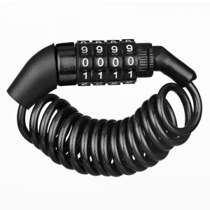 Khóa xe đạp chống trộm với mật khẩu 4 chữ số cho khóa cáp an toàn núi và đạp xe đường trường