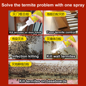 ☠100% Termite all death☠ Termite killer termite baiting system Ubat anai anai terbaik Termite bait Racun anai anai terbaik Infectious death！Long-lasting effects one poisoned the whole litter died.Ubat pembunuh anai anai 灭白蚁药 灭白蚁粉