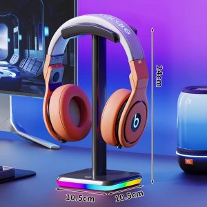 evesigar | Universal RGB Headphone Stand Storage Display Rack