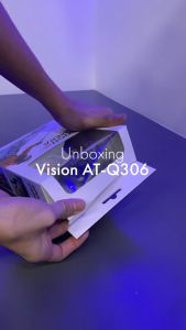 (CLEARANCE SALE) VISION AT-Q306 4K/1080P Sports Action Camera – Ultra HD video waterproof design and remote control included. Perfect for outdoor adventures biking surfing and travel. Durable compact and ideal for capturing high-quality action foot