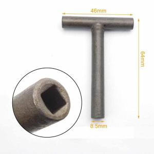 Motorcycle Engine Valve Adjustment Tool Square Hexagon Socket T Spanner Valve Screw Wrench 8mm 9mm 10mm Feeler Gauge 0.02 to 1mm