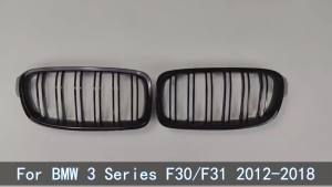 Sport Front Bumper Grille Grill Inlet Mesh Grid Tuning Trim For BMW 3 Series F30 F31 F35 318i 320i 320d 2012-2018 XDrive Kidney