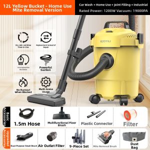 YILI | High Suction Power Wet & Dry Vacuum Cleaner