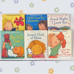 I Will Love You Forever Caroline Jayne Church Child Enlightenment Picture Story Book for Kid Early Education Learning Montessori