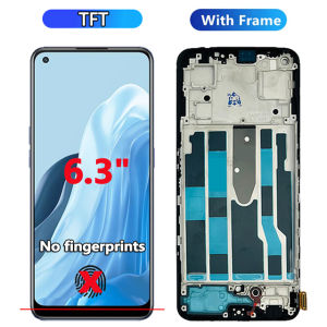 AUMOOK | New AMOLED Display For Oppo Find X5 Lite LCD Display Touch Screen Digitizer Assembly For Oppo Find X5 Lite Display Replacement