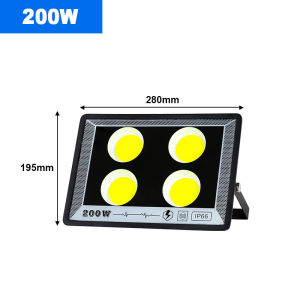 Đèn Pha LED 220V IP65 Máy Chiếu Sân Vườn Ngoài Trời Chống Nước 50W-500W Đèn Tường Phong Cách Hiện Đại Với Thân Nhôm