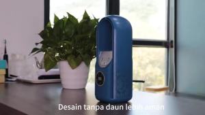 Quạt Điện Không Cánh USB Di Động Với 6 Tốc Độ Hẹn Giờ Im Lặng Quạt Làm Mát Cầm Tay Dùng Cá Nhân