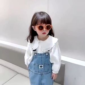 Kids Sunglasses Boys Girl UV Protection Children Sunglasses Baby Sunglasses Round Frame Fashion Cool