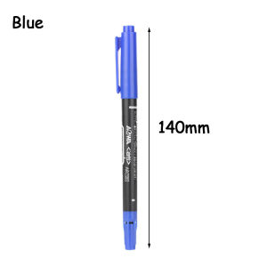 GD Christmas 1pcs 0.5/1mm Double Head Marker Waterproof Oily Ink Permanent Markers Graffiti School Stationery