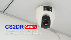 Vstarcam CS2DR WiFi / CG2DR SIM 4G (เลนส์คู่) 5.0MP(1296P) กล้องวงจรปิดไร้สาย กล้องในบ้าน indoor ภาพสี มีAI+ คนตรวจจับสัญญาณเตือน