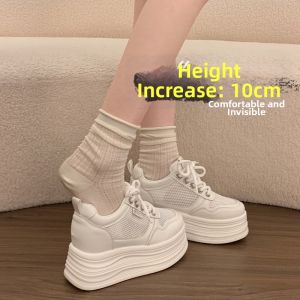 DINGMUYI | Height Increasing 10cm Womens Fashion Sneakers