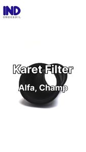 Karet Filter-Saringan Udara Join Karbu-Carbu Yamaha Alfa/Champ