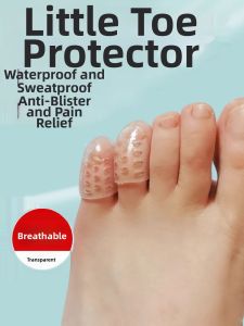 PISSA | Summer Transparent Protective Toe Covers for Large and Small Toes Anti-blister