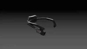 Rechargeable LED Headlight with Ear Sensing Technology Strong Light Lithium Battery Outdoor Night Running Fishing Flashlight