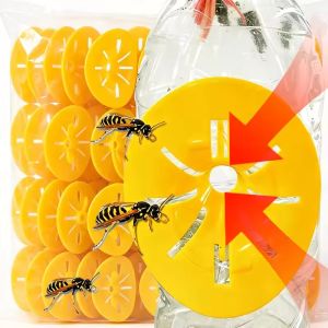 15Pcs Reusable Hanging Wasp Trap Catcher Flying Insects Funnel Flower Shape Garden Home Outdoor Pest Control Tool